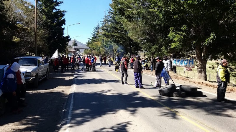 Estatales terminan la semana en la ruta, con panfleteada