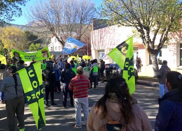 UOCRA marchó al municipio: “Hay 3500 desocupados”