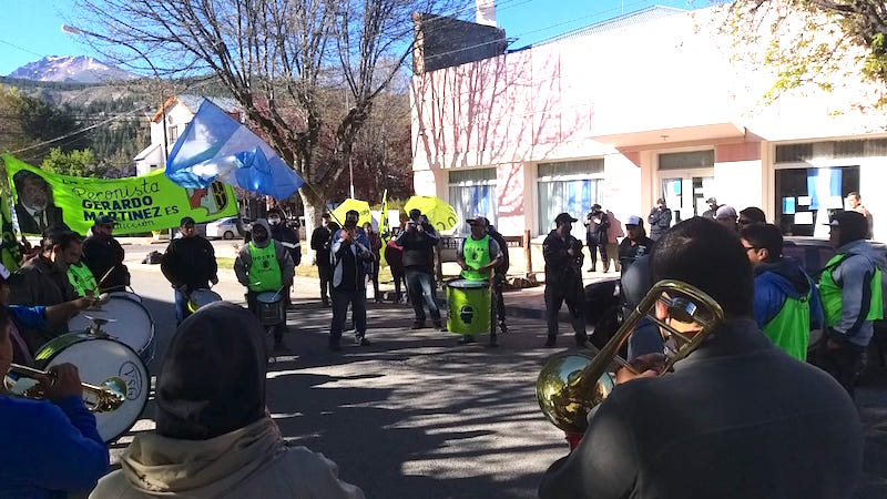 UOCRA marchó al municipio: “Hay 3500 desocupados”