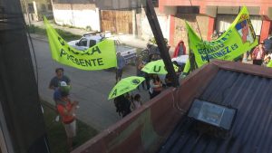 Ruidoso festejo de gremios por los terrenos en Valle Chico