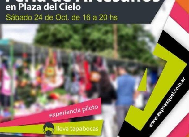 Vuelve la Feria de Artesanos en la Plaza del Cielo
