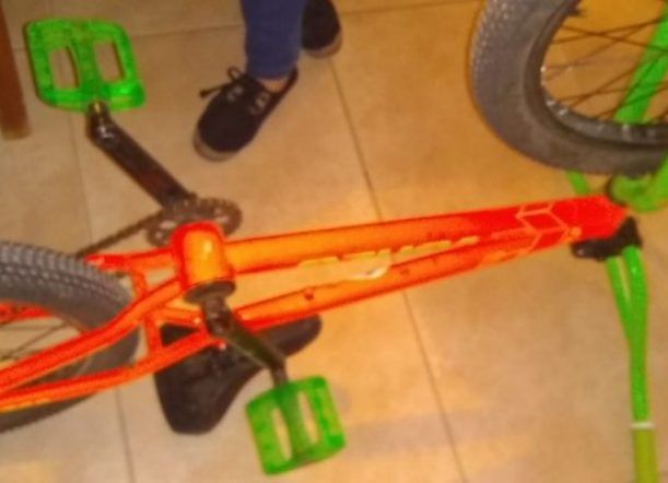 Encontraron abandonada la bicicleta que le hurtaron a un niño