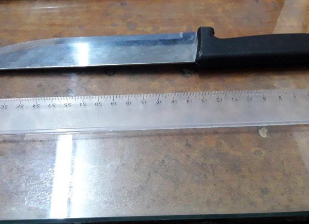 Una mujer denunció agresiones de su hijo y lo increpó con un cuchillo