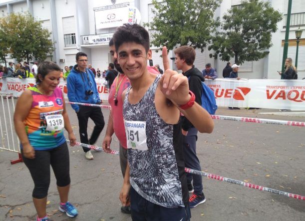 Coco Muñoz participa del lanzamiento del Sudamericano de Atletismo