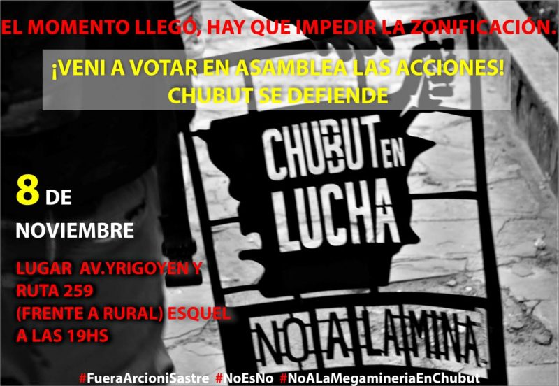 El No a la Mina convoca a una nueva Asamblea