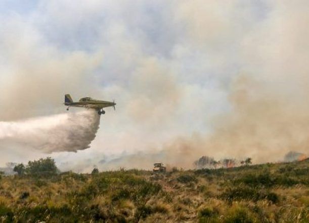 Incendios: ¿Con qué recursos operativos cuenta Chubut?