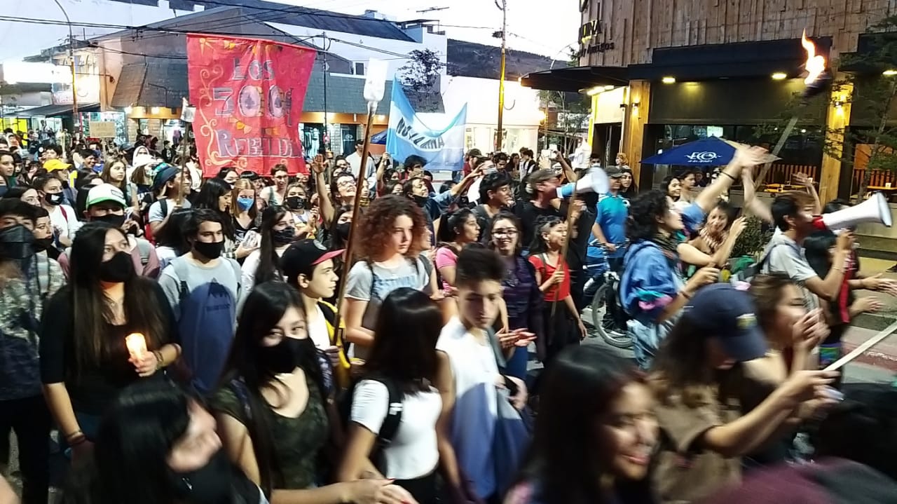 Masiva Marcha de Antorchas del NO A LA MINA