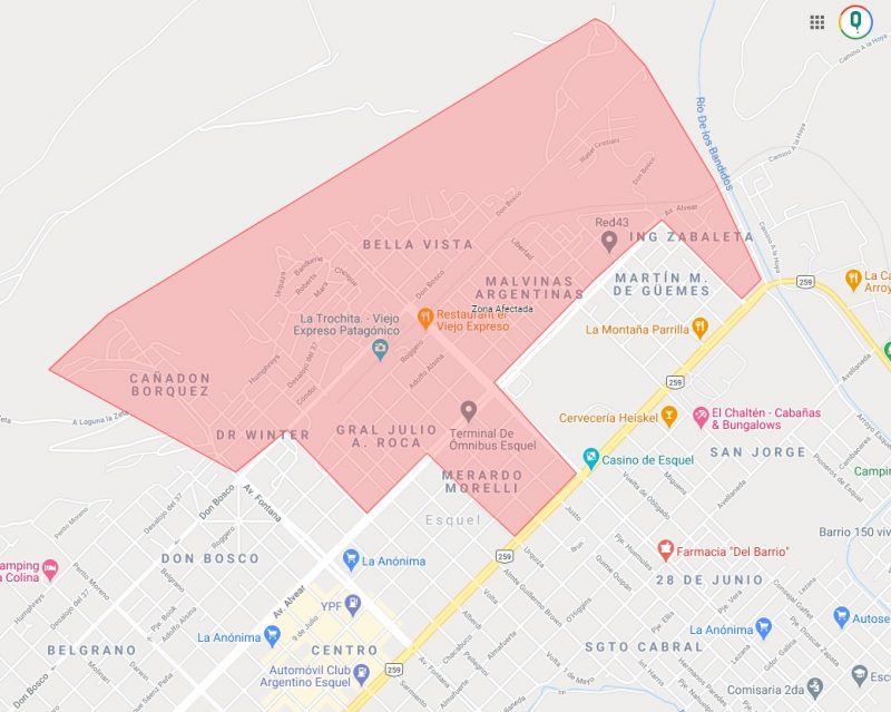 Seis barrios tendrán corte de luz este viernes