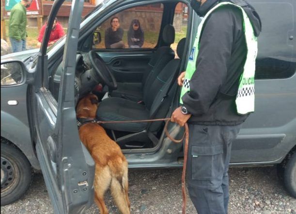 La División Drogas realiza controles en el acceso al Parque