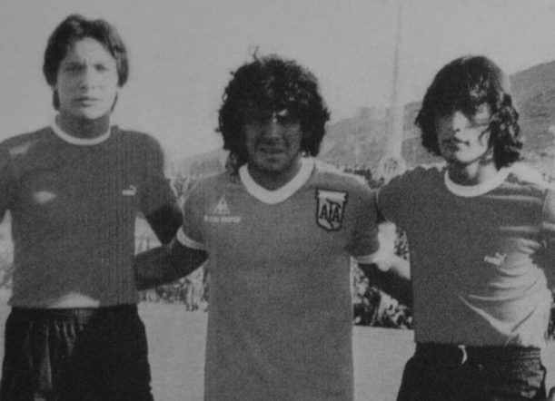 El día que Maradona visitó por primera vez Chubut