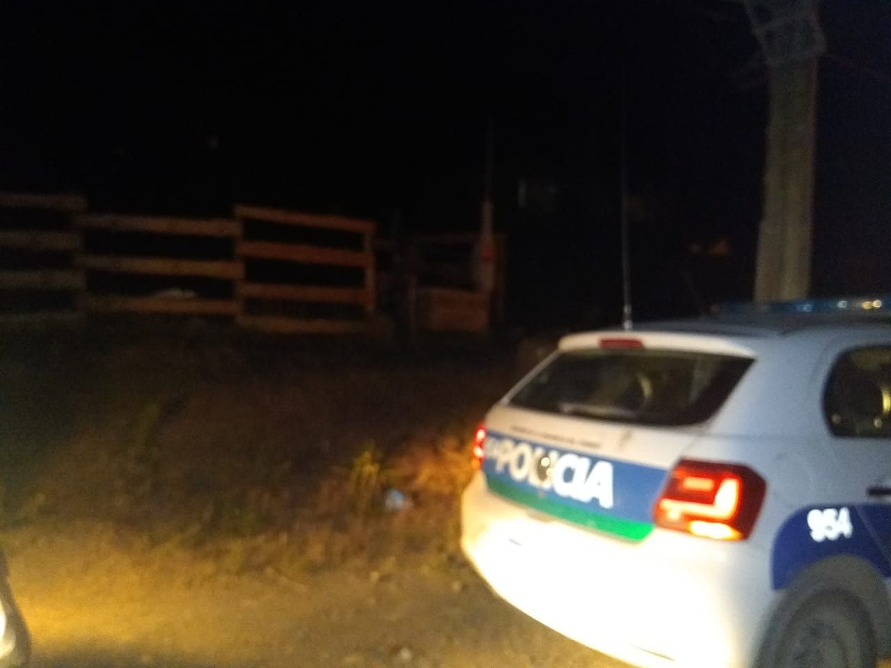 Incendio en Baden III (Fuente policial )