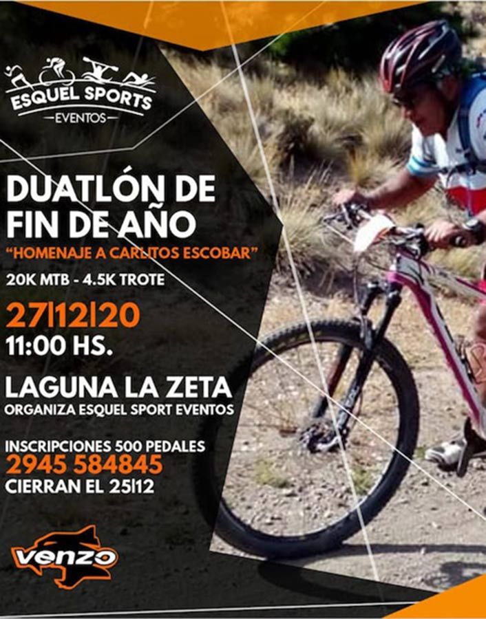 Duatlón de fin de año "Homenaje a Carlitos Escobar" 2020 (Esquel Sport Eventos )