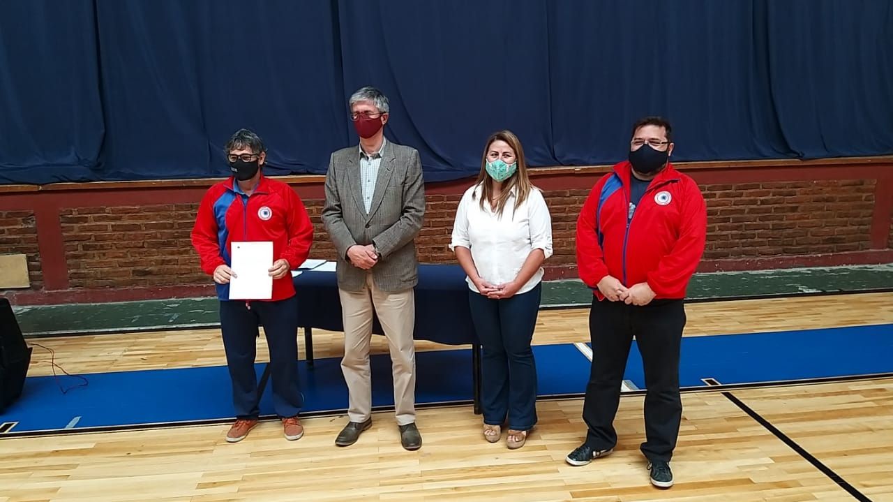 Entregaron certificados a Entidades Deportivas (Secretaría de Deportes Esquel)