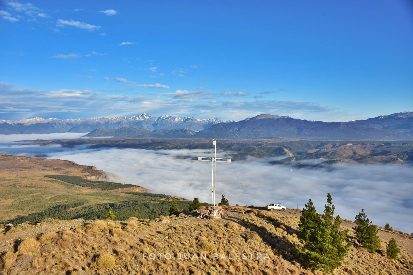 Sábado con descenso de temperatura y nubes en Esquel (Juan Balestra)