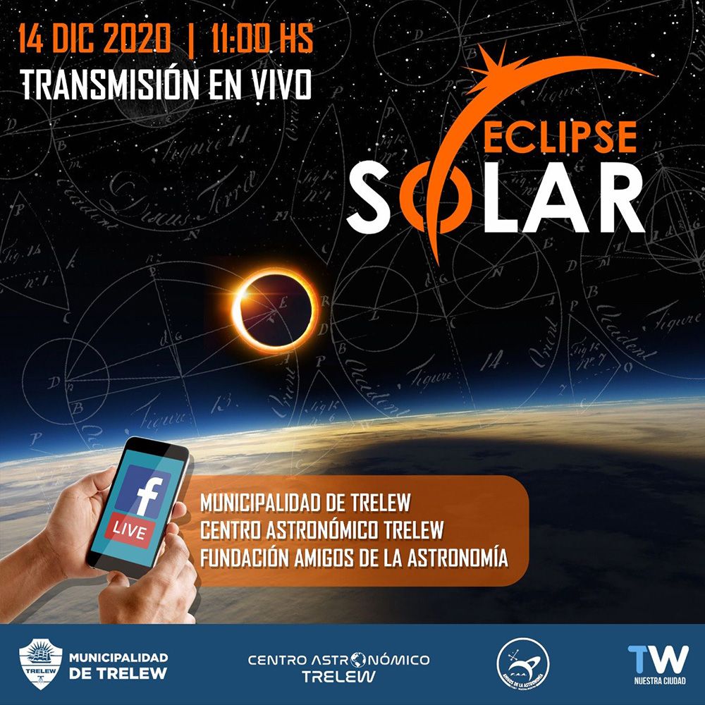 Transmisión en vivo del eclipse de sol