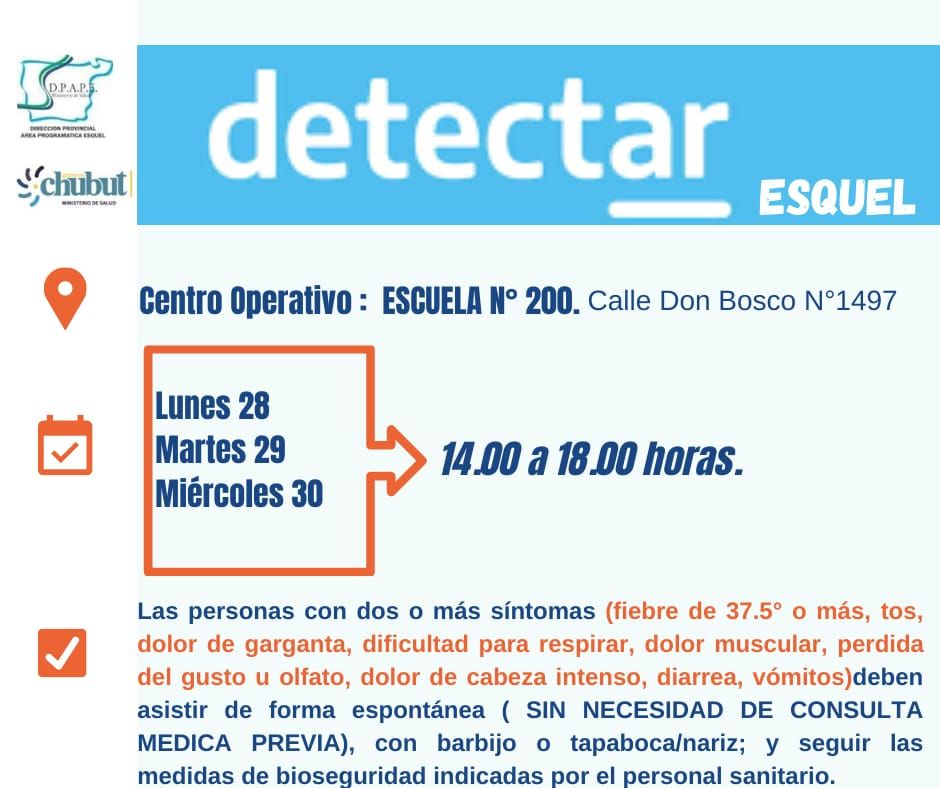 Plan Detectar en Esquel