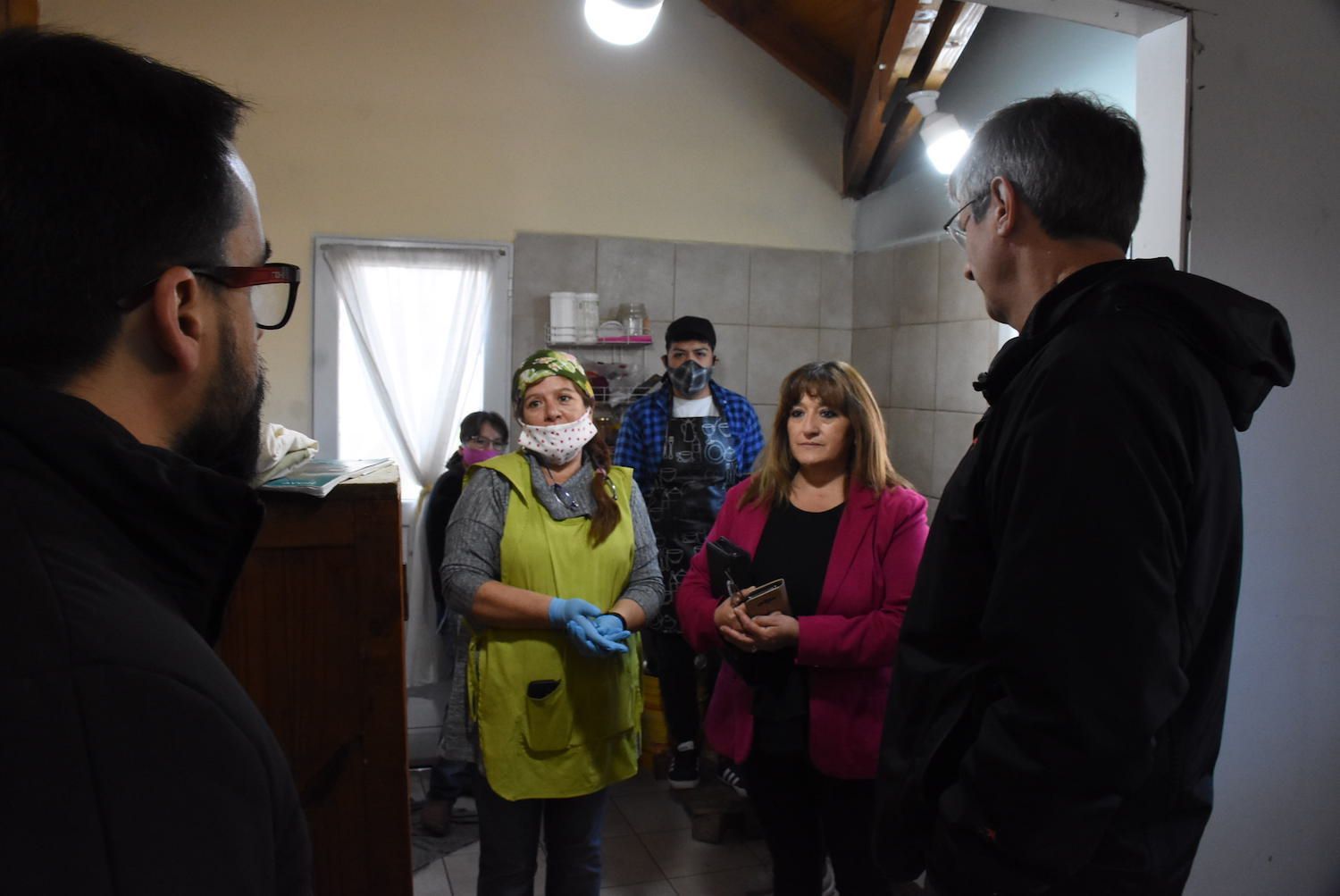 Los comedores comunitarios organizados por entidades solidarias tuvieron una gran presencia