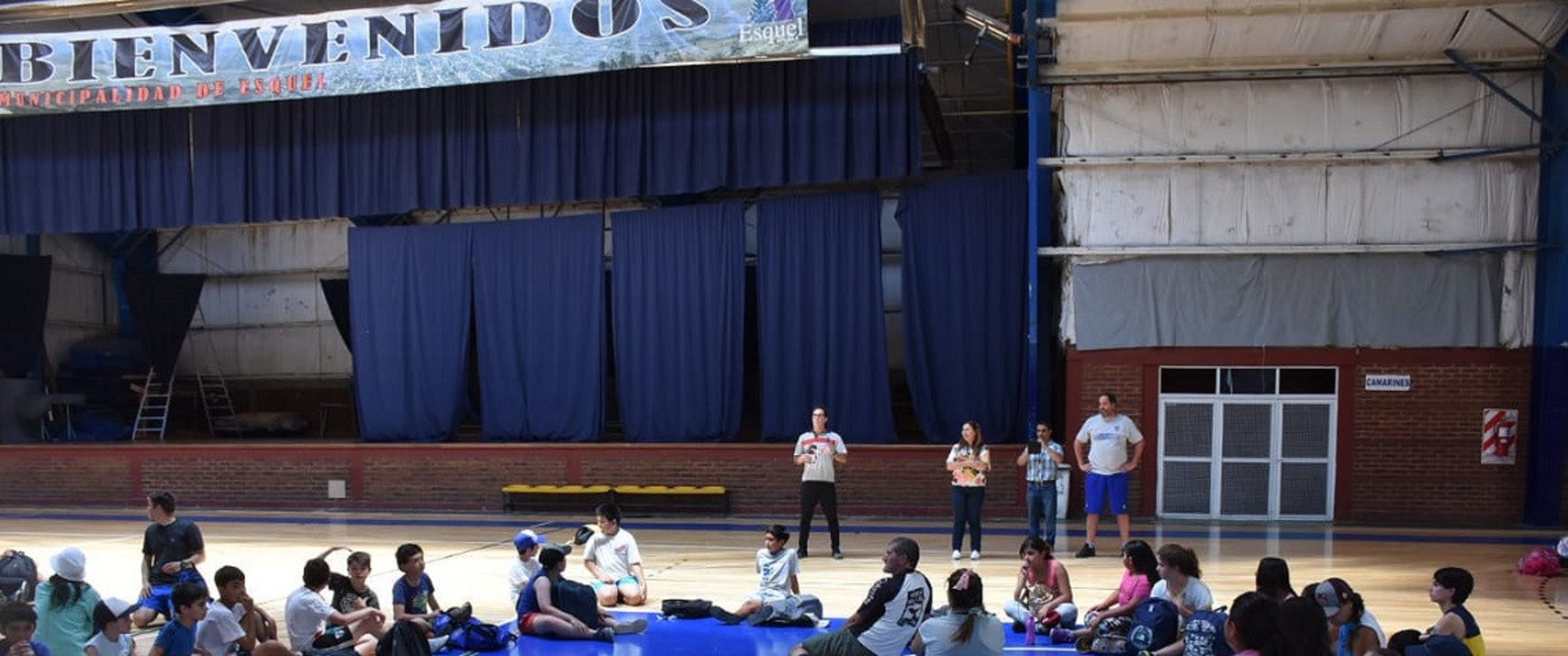 La colonia de vacaciones se pone en marcha (Prensa Municipalidad de Esquel)