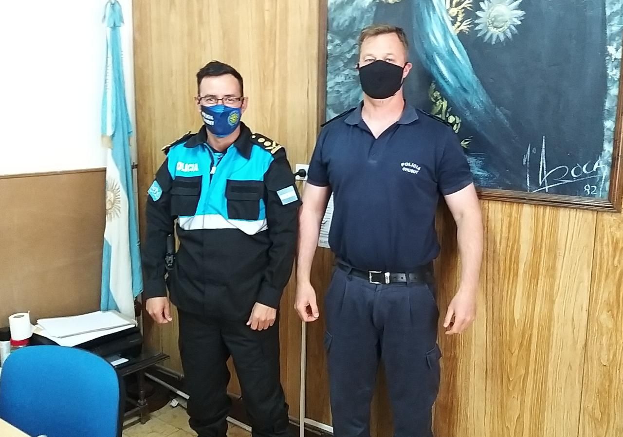 Comisarios Jara y Naya, de la URE