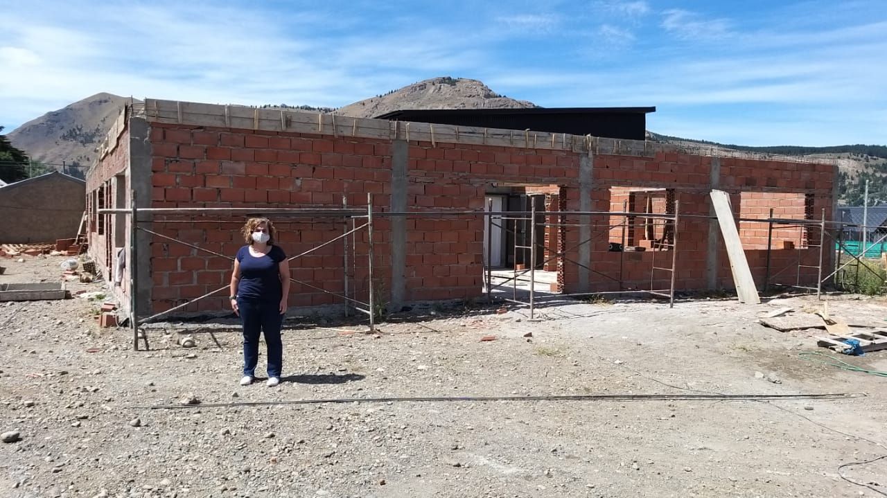 Nuevo edificio de la Escuela Cacique Inacayal