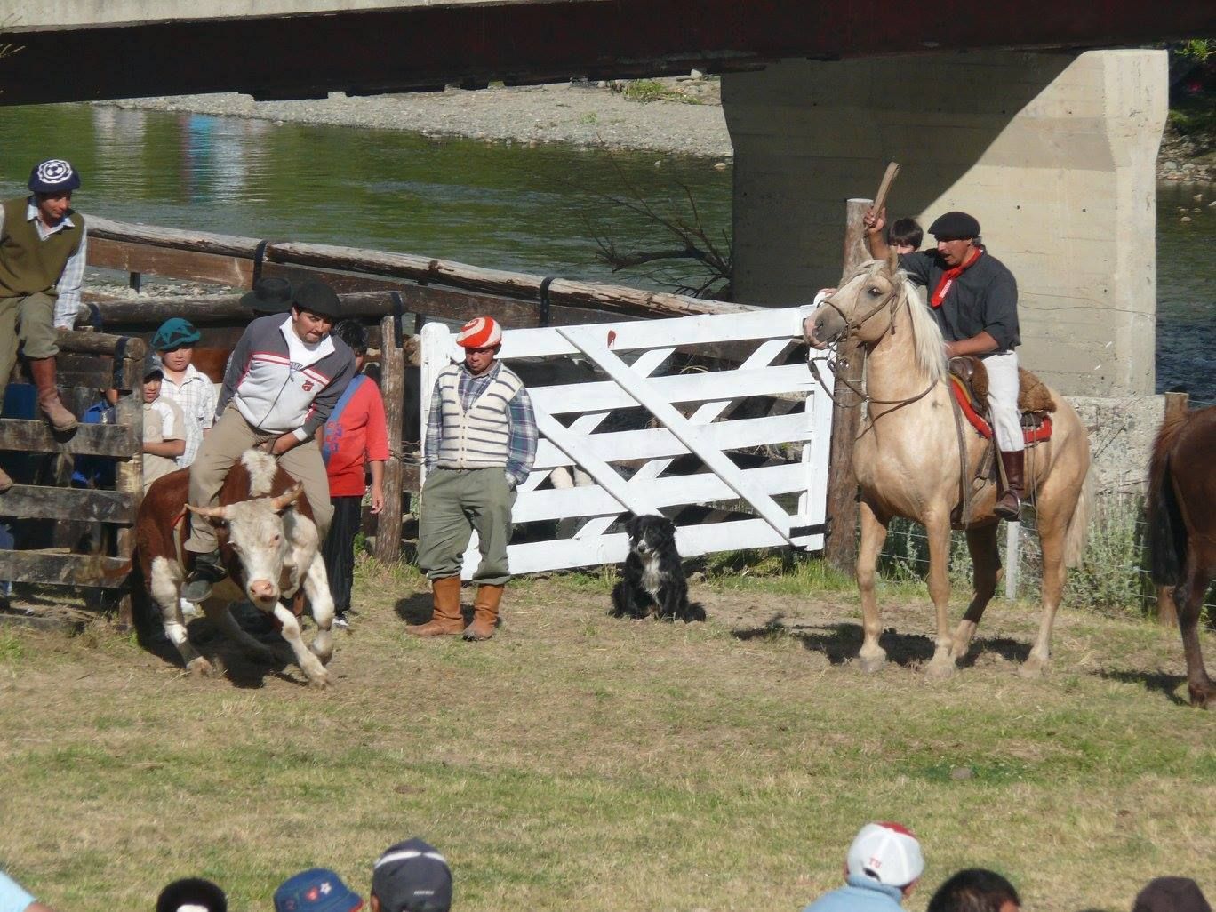 Fiesta del carrero en Alto Río Percy (Gentileza Néstor Tejeda )