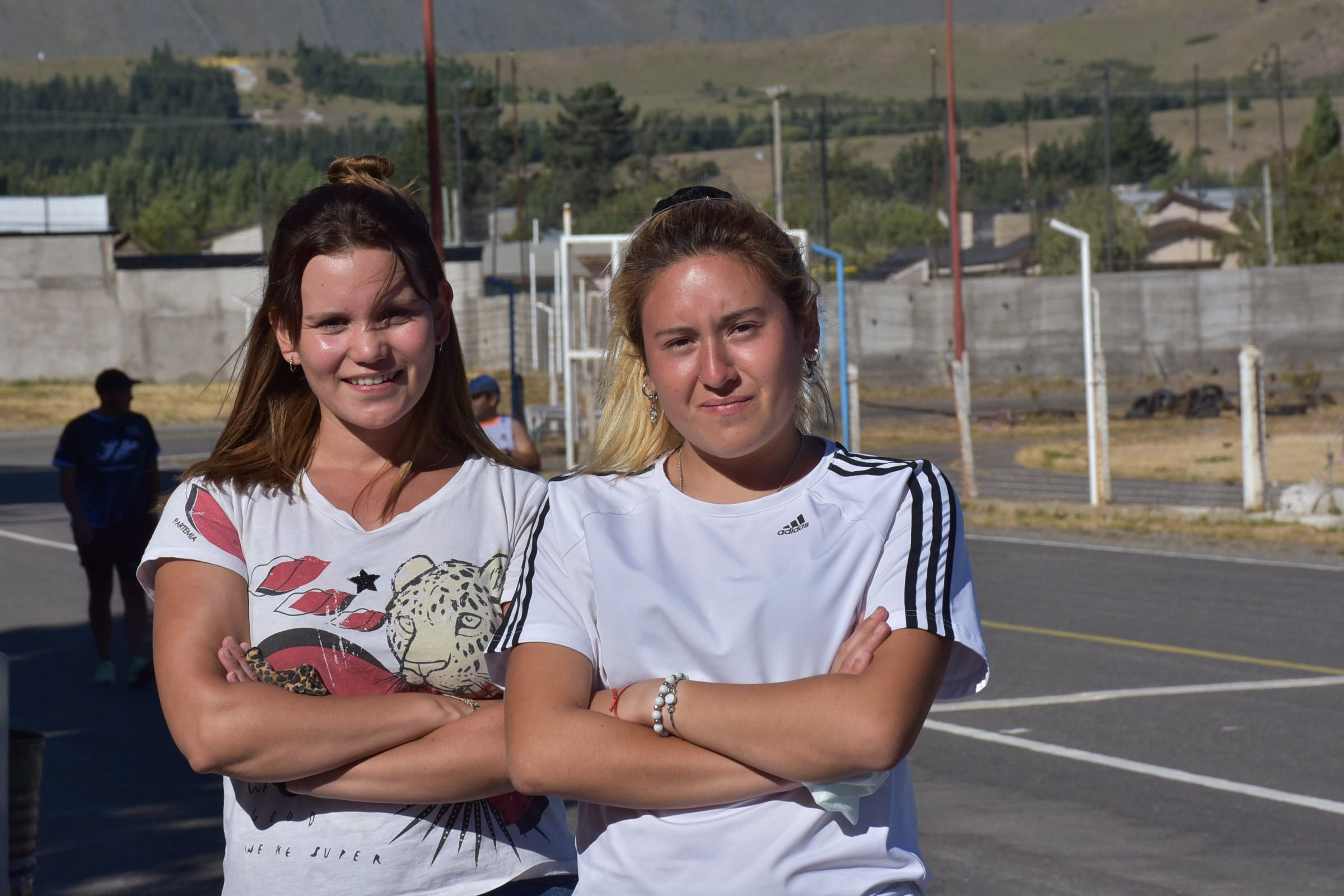 Tamara Leguiza y Janet Ibañez