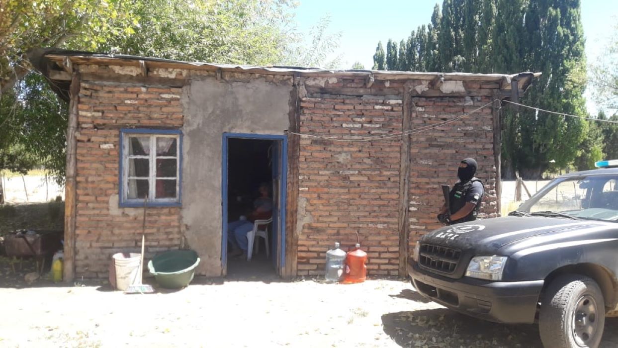 Varios allanamientos por abigeato en Trevelin