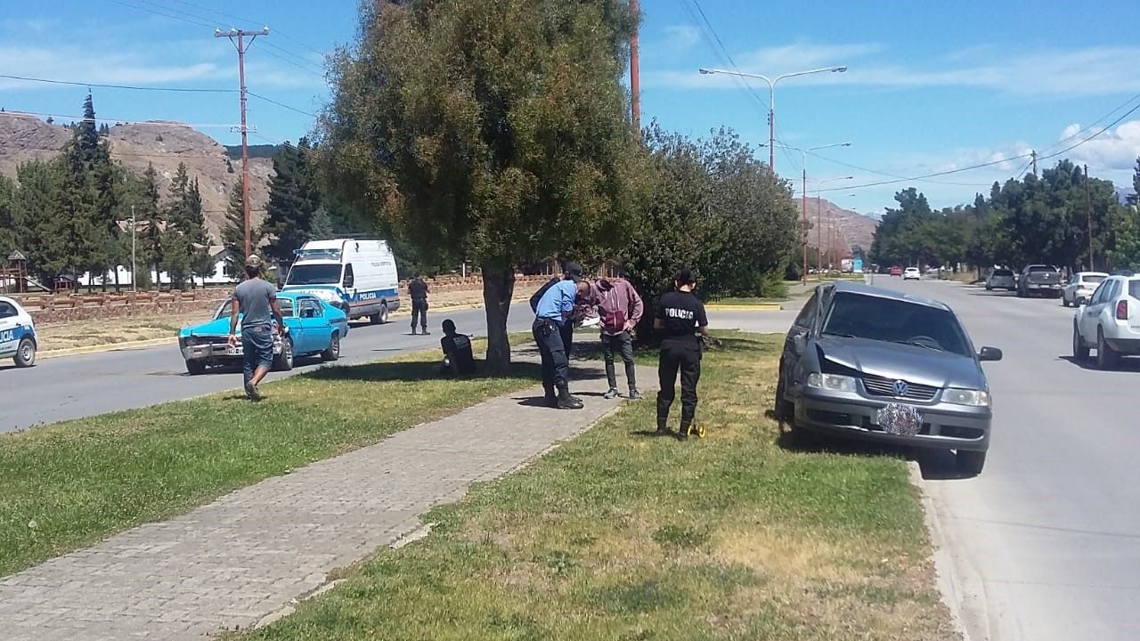 Fuerte choque en Ameghino y Dante Brozzi. No hubo lesionados (EQS Notas)