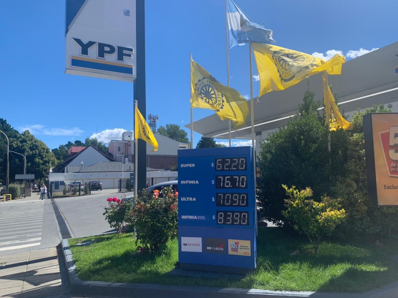 Así quedaron los precios de los combustibles en Esquel