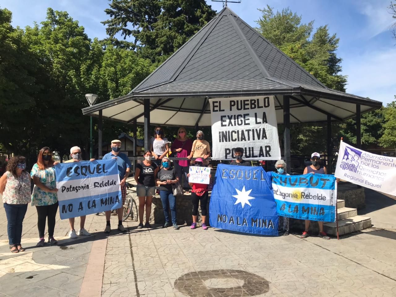 Nueva marcha del No a la Mina