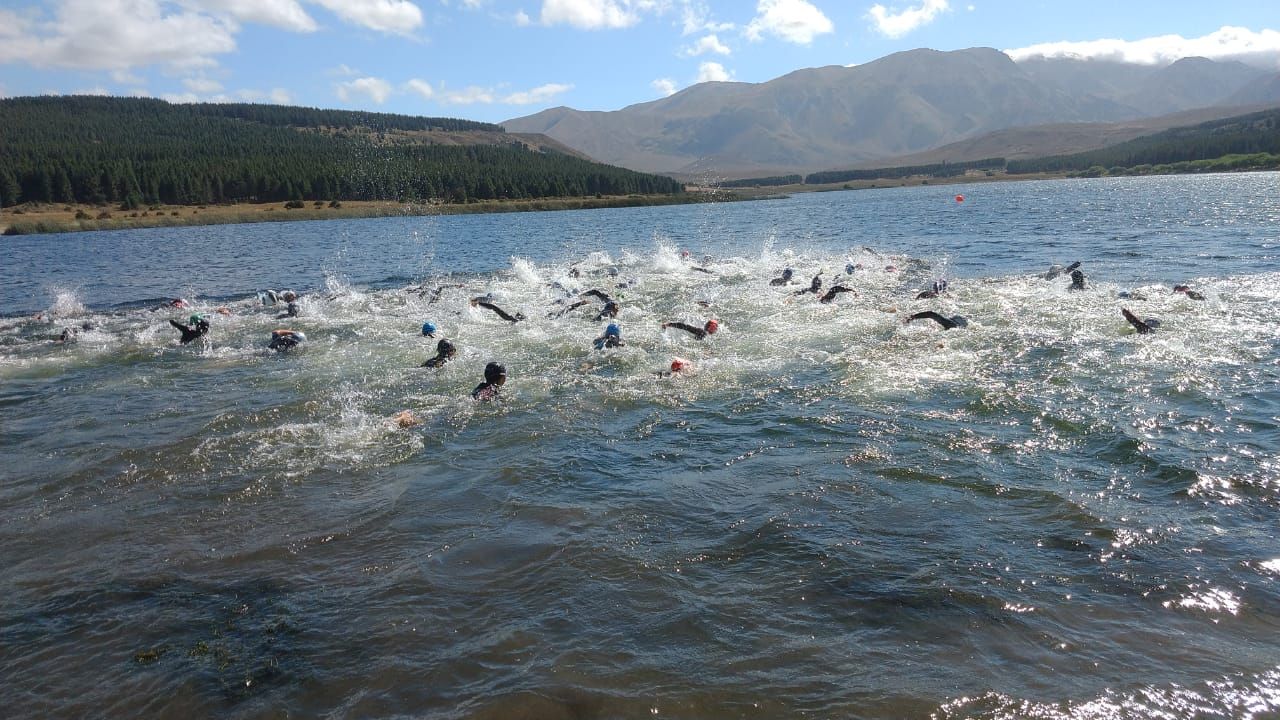 Nogueyra y Jaramillo ganaron la primera fecha del Triatlón X Terra