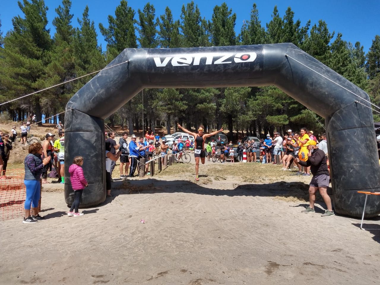 Nogueyra y Jaramillo ganaron la primera fecha del Triatlón X Terra