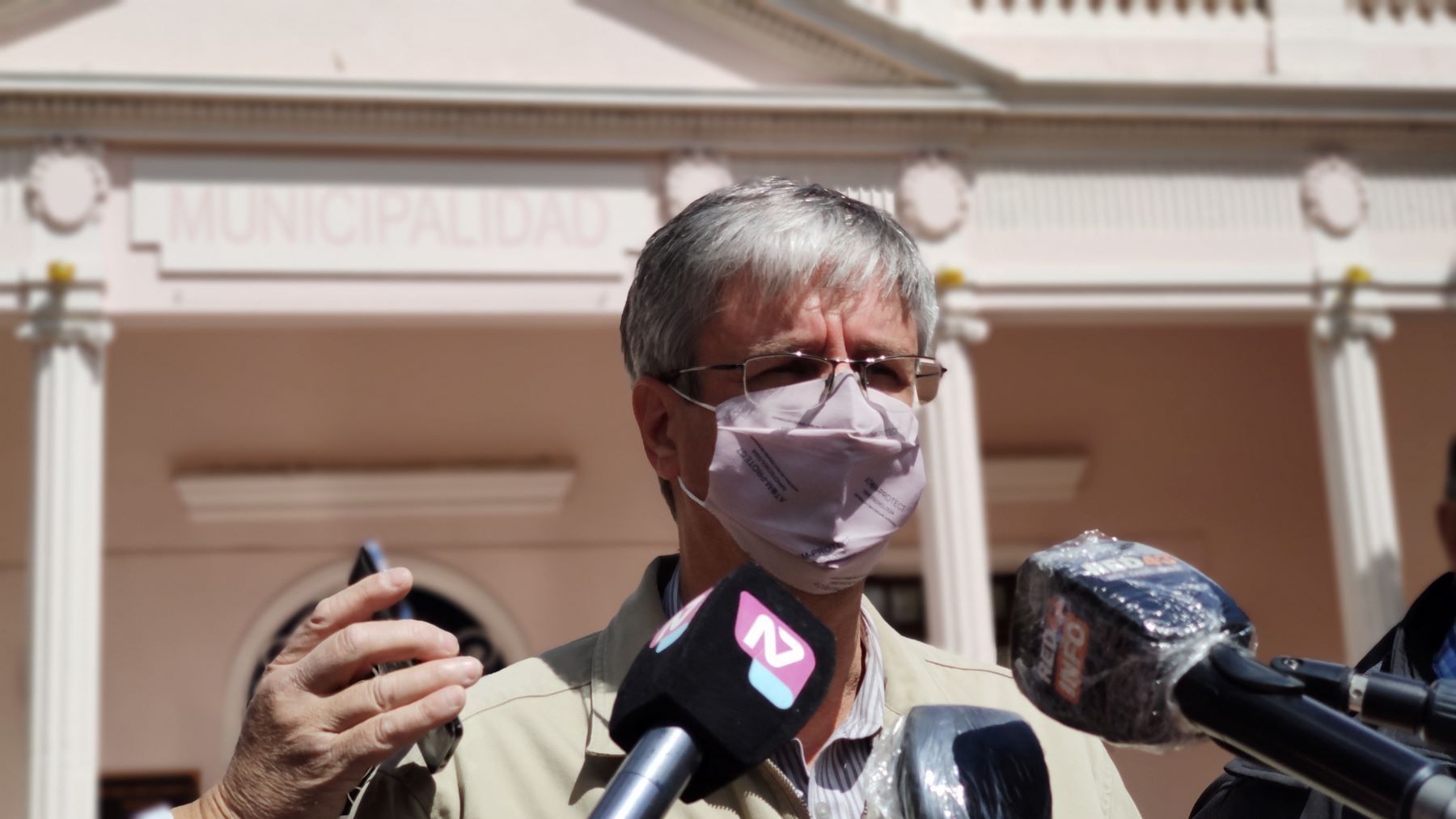 El intendente está con síntomas de COVID