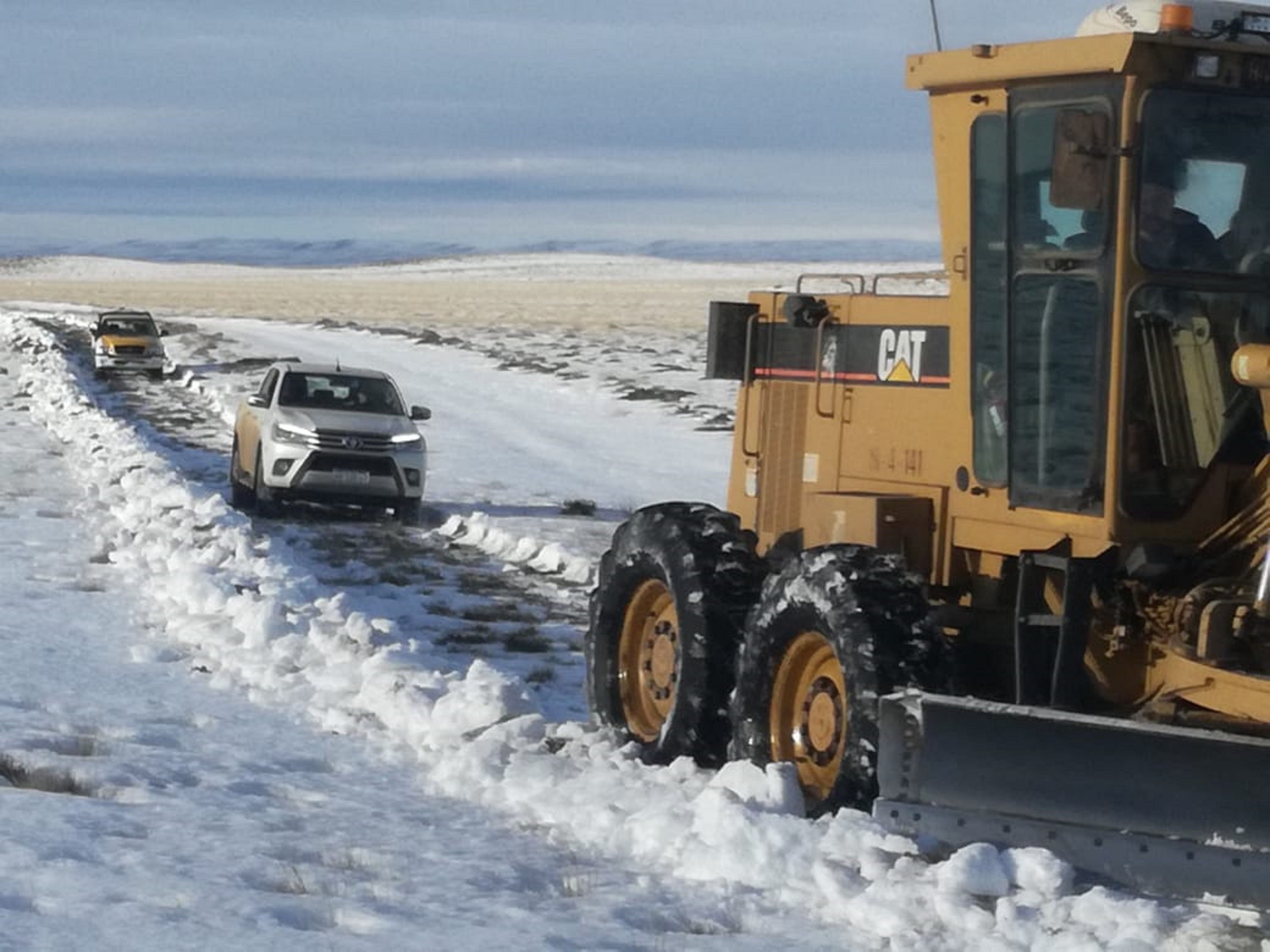 Vialidad Provincial incorpora motores y elementos para el invierno (Twitter AVP)