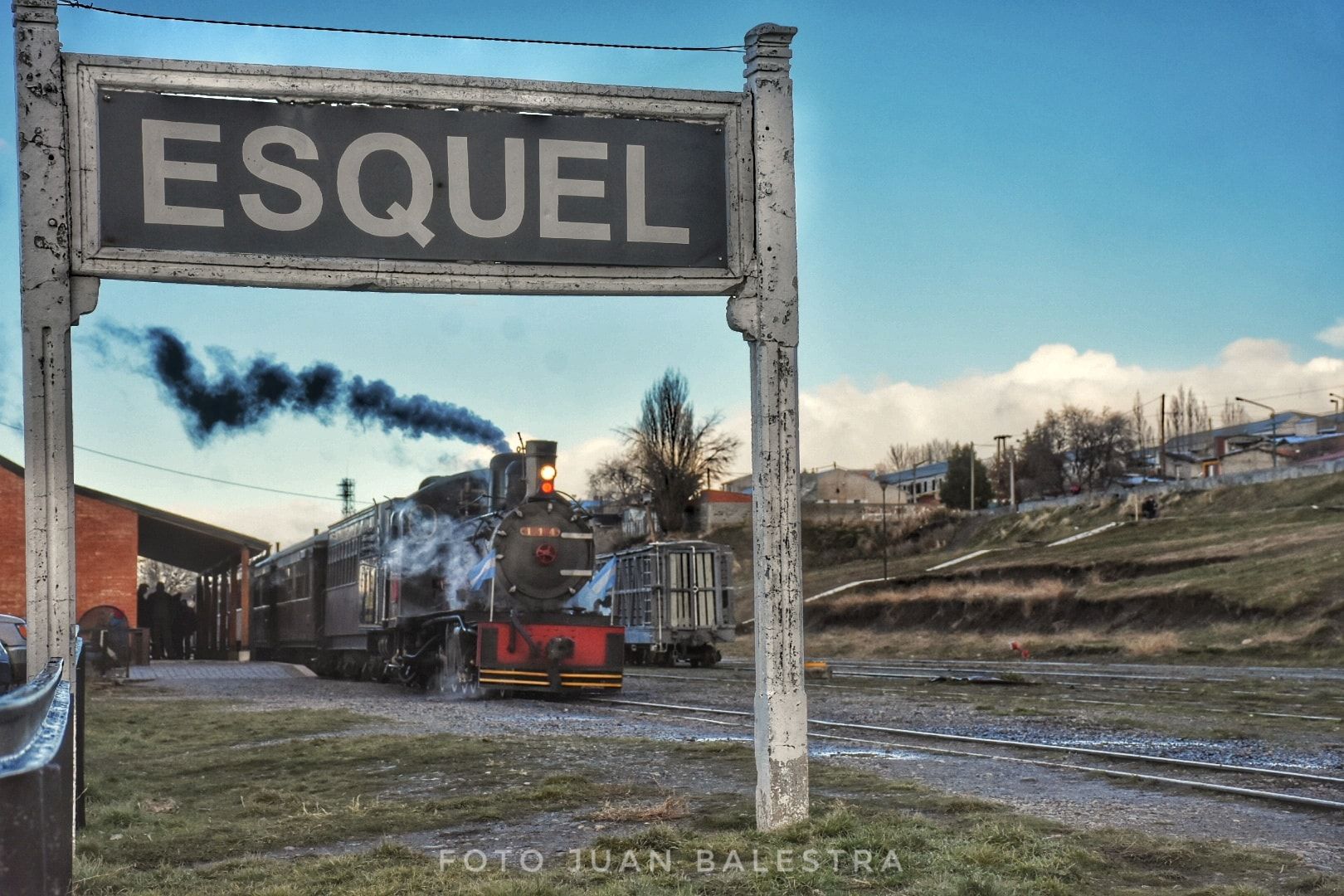 Esquel: "La Trochita" suma una salida adicional para este domingo (Juan Balestra)