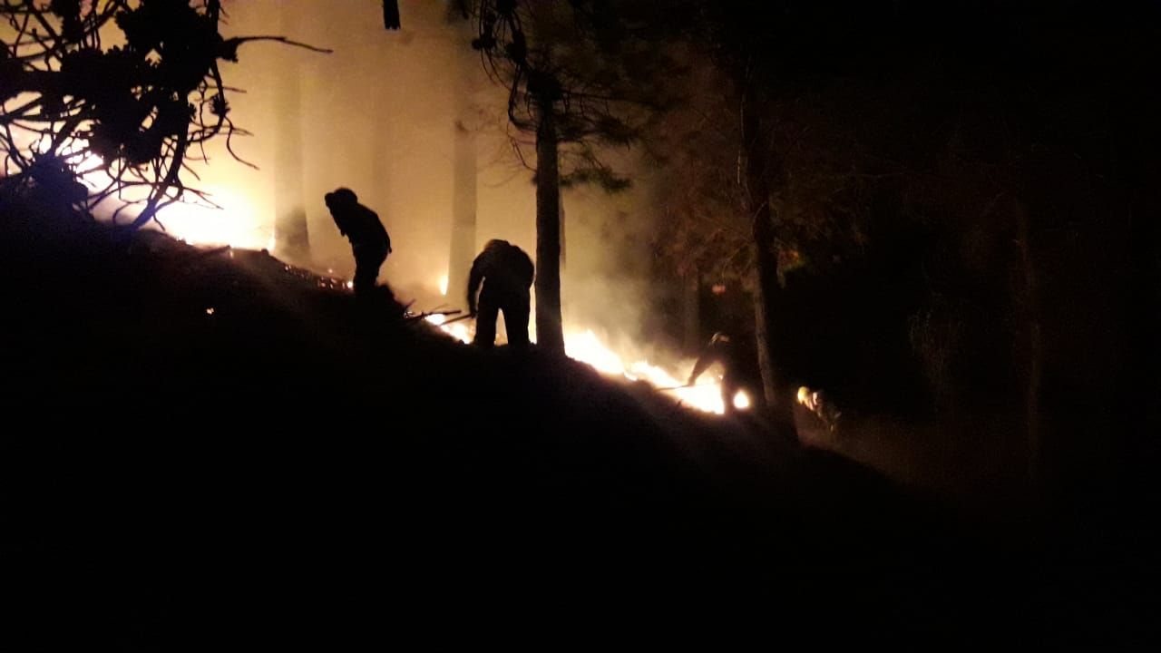 Incendio en el Arenal-Esquel