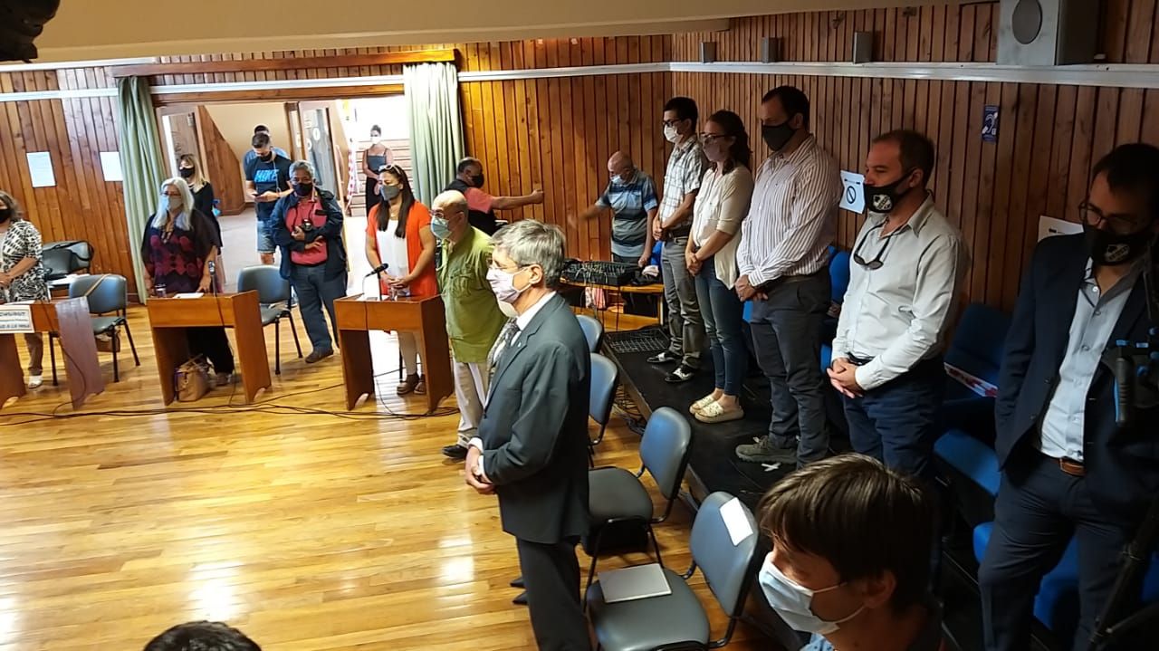 Discurso de Ongarato en la apertura de sesiones del Concejo