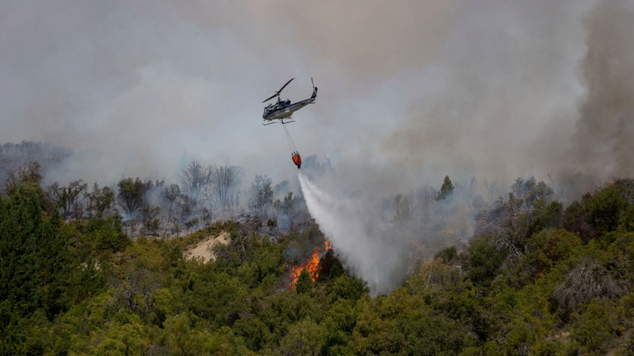 Brigadistas extinguieron un incendio en la Reserva Provincial "Río Turbio" (Google)