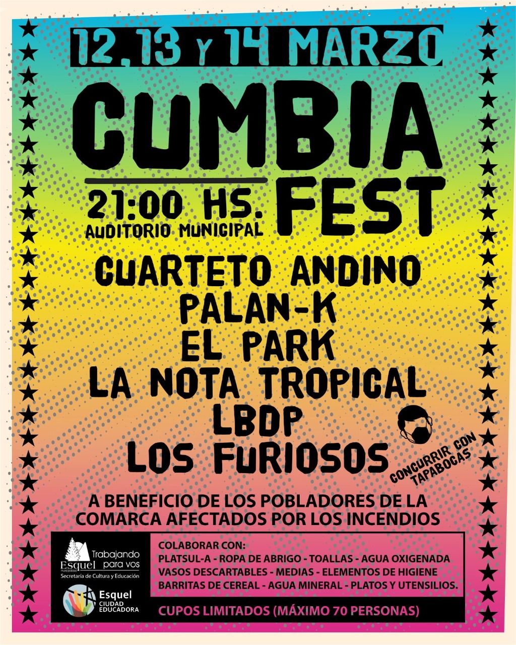Evento solidario Cumbia Fest