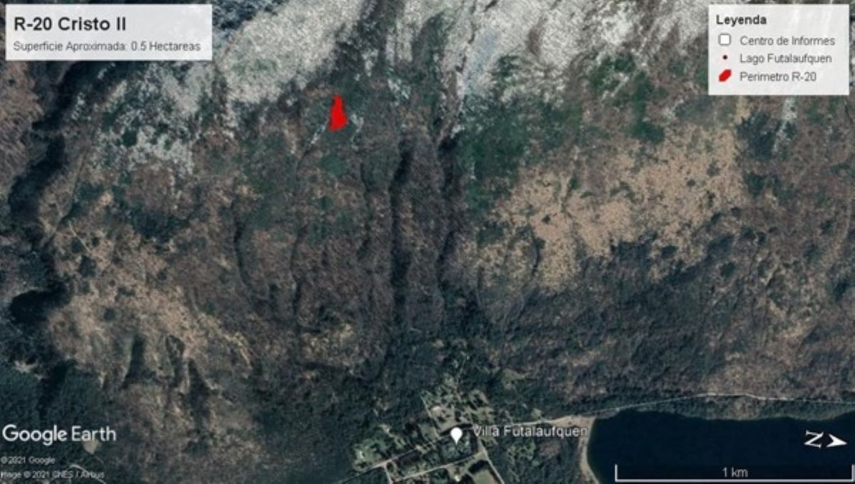 Incendio Parque Los Alerces
