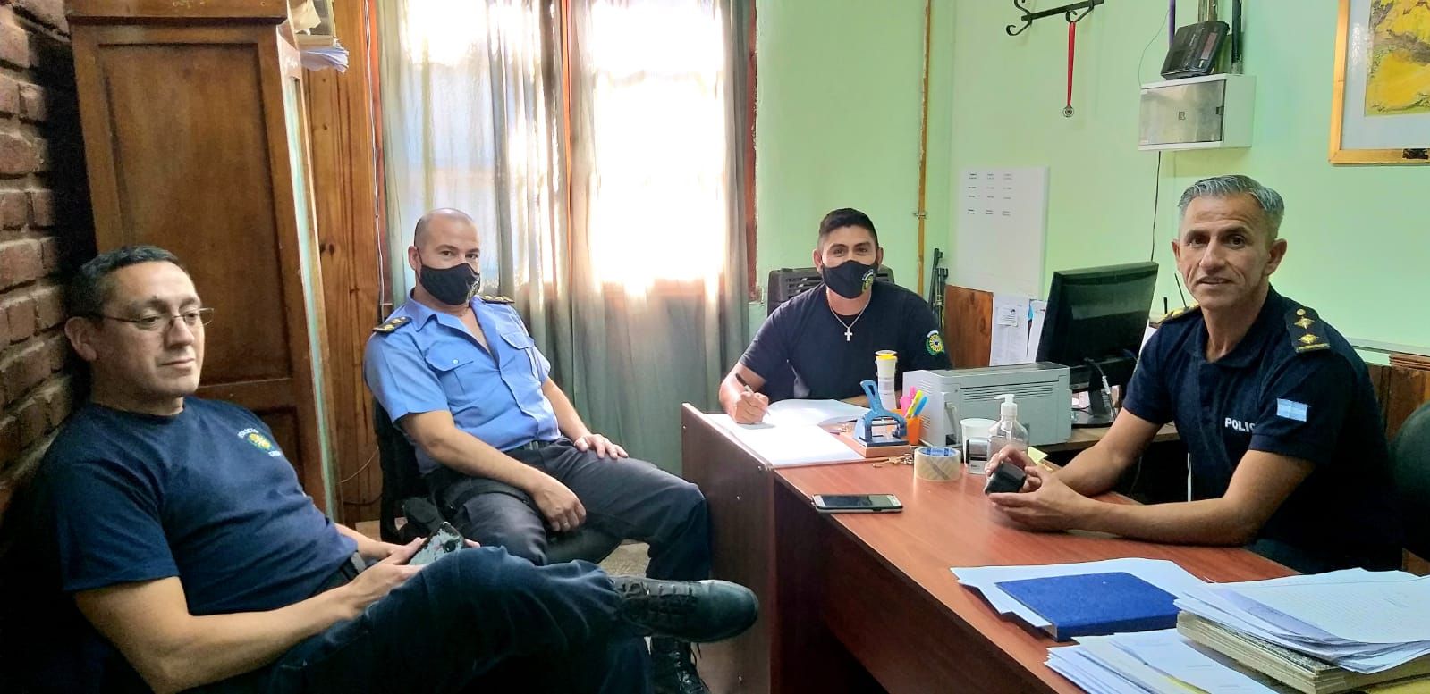Las Comisarías de Esquel acuerdan controles dinámicos en la ciudad
