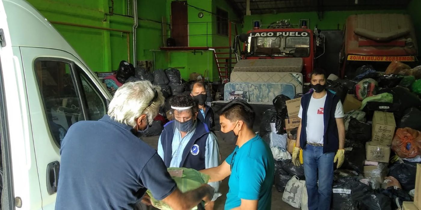 Las donaciones recolectadas en la Universidad llegaron a la Comarca