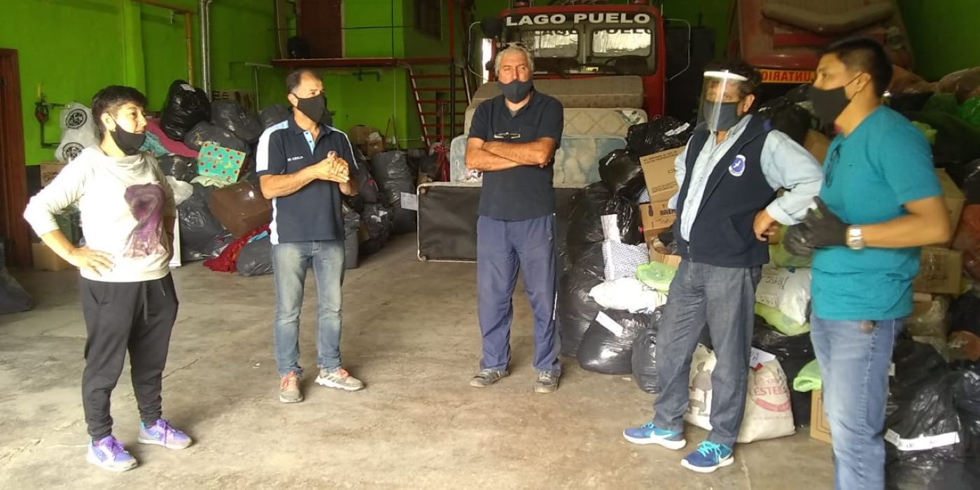 Las donaciones recolectadas en la Universidad llegaron a la Comarca