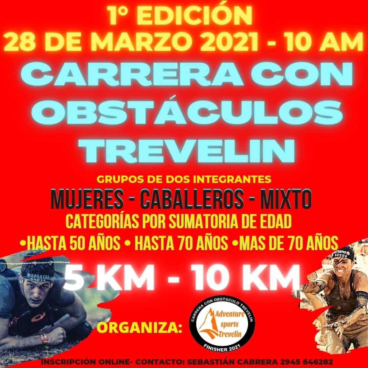 Llega a Trevelin la primera carrera de obstáculos (Adventure Sports Eventos)