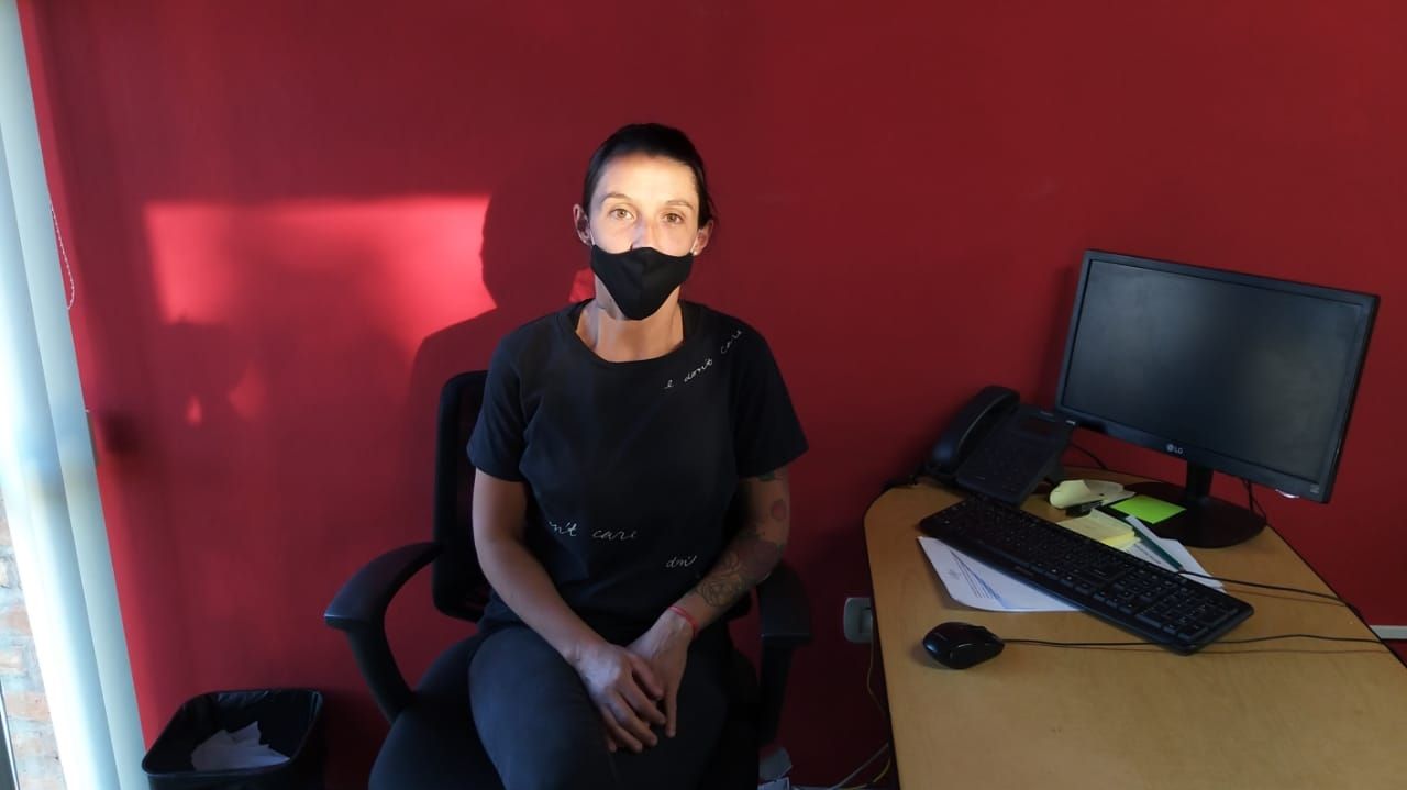 María José Utges, gerente de la Terminal [URL_AGRUPADOR_302/terminal-a298] de Ómnibus de Esquel. (EQS Notas)
