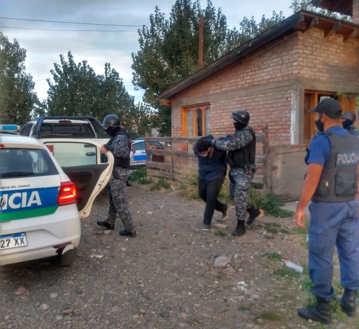 Detuvieron a un individuo vinculado con el homicidio de Trevelin