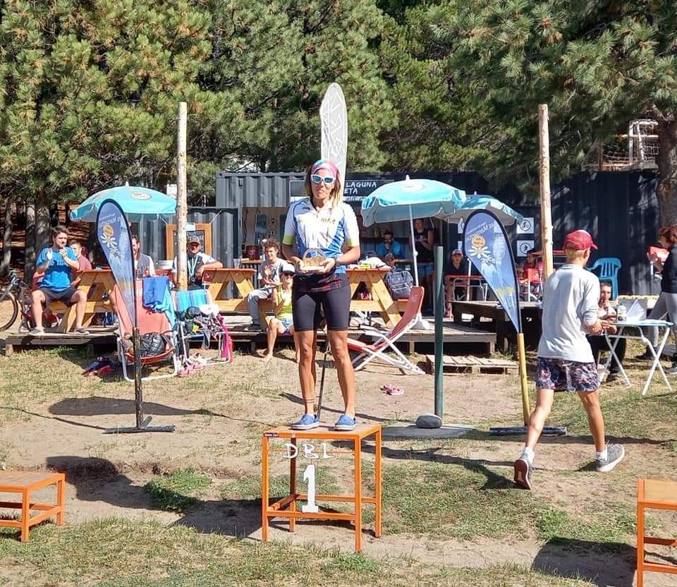 Alonso y González ganaron el triatlón "Laguna La Zeta Extrema"
