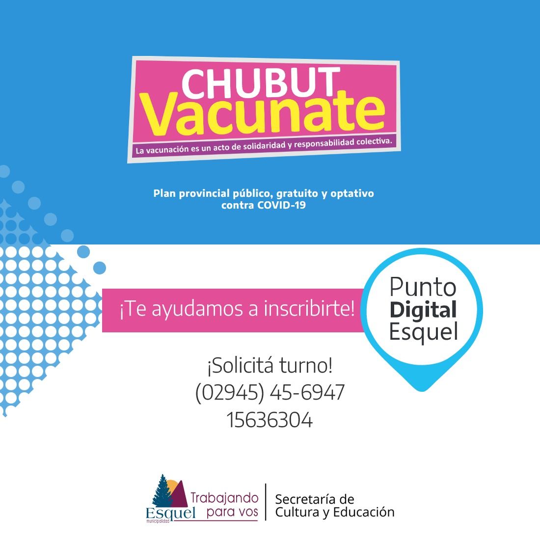 Punto Digital te ayuda a inscribirte a la vacunación