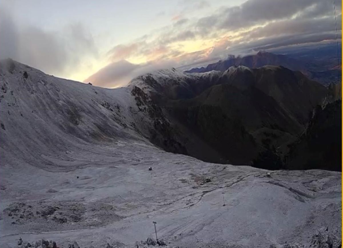Llegan las primeras nevadas a La Hoya