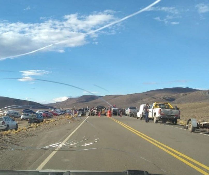 Hacían picadas en la ruta con gran cantidad de espectadores